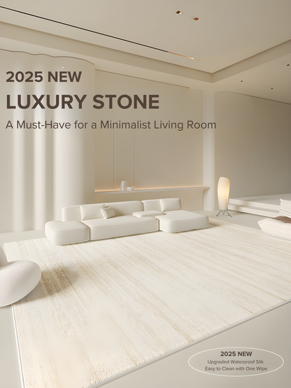 [2025] LUXURY STONE – Elegant Sofa Rug | Waterproof, Stain-Resistant, 15mm Thick & Ultra-Soft